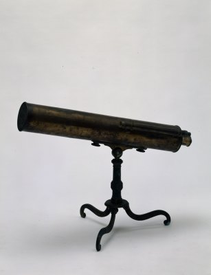 图片[1]-Copper gold-plated reflecting telescope-China Archive